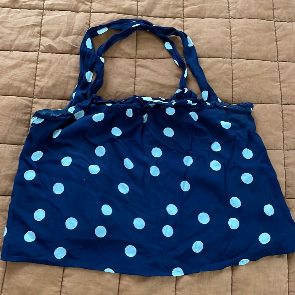 Anthropologie x MAEVE cross cross back top